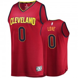 Cavaliers Men's Kevin Love & 0 Replica icon Fanatics Marked Camisetas