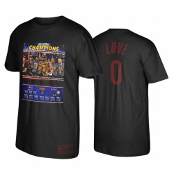 Kevin Love Cavaliers & 0 Finales Champs cree en la camiseta de la tierra negra