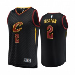 Cleveland Cavaliers Collin Sexton Black Declaración Replica Camisetas