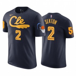 Collin Sexton Cleveland Cavaliers City Camiseta marina