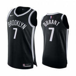 Kevin Durant Brooklyn Nets Black Icon Authentic 2020-21 Camisetas
