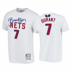 Brooklyn Nets Br Remix Kevin Durant Blanco Camiseta HWC Edición limitada