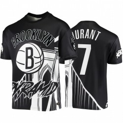 Kevin Durant Brooklyn Nets # 7 Negro Pro Standard x Negro Pyramid camiseta