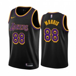2020-21 Los Angeles Lakers Markieff Morris Ganed Edition Negro # 88 Camisetas
