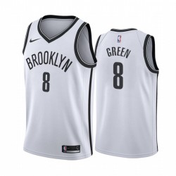 Jeff Green Brooklyn Nets 2020-21 Blanco Association Camisetas 2020 Trade