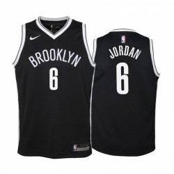 Deanda Jordan Brooklyn Nets Icon Youth Camisetas - Negro