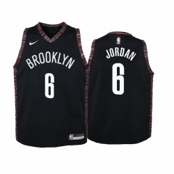Deandre Jordan Brooklyn Nets City Youth Camisetas - Negro