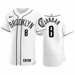 BROOKLYN NETS DEANDRE JORDAN NBA X MLB Crossover Edition Camisetas de béisbol camisetas