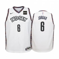 Deandre Jordan Brooklyn Nets City Juvenil Camisetas - Blanco