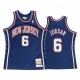 Deandre Jordan y 6 Brooklyn Nets Blue Hardwood Classics Camisetas
