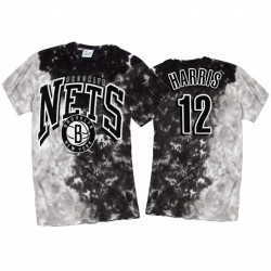 Joe Harris Brooklyn Nets & 12 Black Vintage Tie Tyte Tee