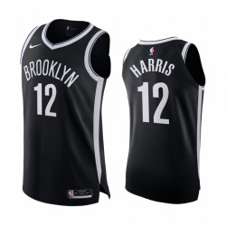 Joe Harris Brooklyn Nets Black Icon Authentic 2020-21 Camisetas