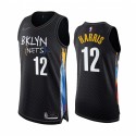 Joe Harris Brooklyn Nets Negro Authentic City Edition 2020-21 Camisetas
