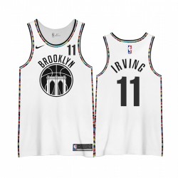 Kyrie Irving Brooklyn Nets 2020-21 City Edition 3.0 Camisetass Shirts
