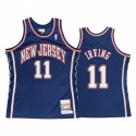 Kyrie Irving # 11 Brooklyn Nets Blue Hardwood Classics Camisetas