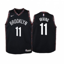 Kyrie Irving Brooklyn Nets City Youth Camisetas - Negro