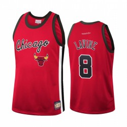 Chicago Bulls Zach Lavine & 8 Team Heritage Camisetas Hombres