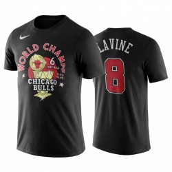 Bulls Zach Lavine & 8 World Champs Camiseta
