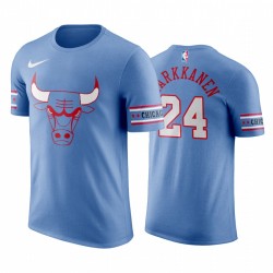 Lauri Markkanen Chicago Bulls City Edition Blue 2020 All-Star camiseta