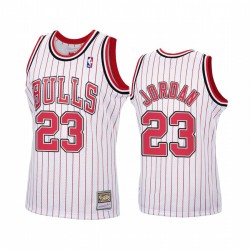 Michael Jordan Chicago Bulls Blanco Camisetas Recargar Classics Hardwood
