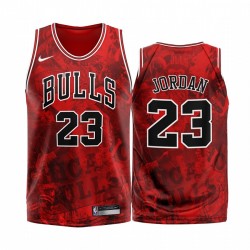 Chicago Bulls Michael Jordan y 23 Red 2020 Fashion Edition Camisetas