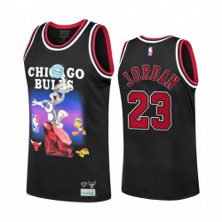 Chicago Bulls Michael Jordan Diamond Supply Co. X Space Jam X NBA y 23 camisetas negras