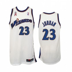 Washington Wizards Michael Jordan y 23 Blanco Hardwood Classics Camisetas