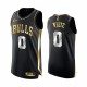 Chicago Bulls Coby Blanco Black Golden Edition Authentic Limited Limited Camisetas 2020-21