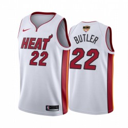 Miami Heat Jimmy Butler 2020 NBA Finals Blanco Blanco Camisetas Association Edition