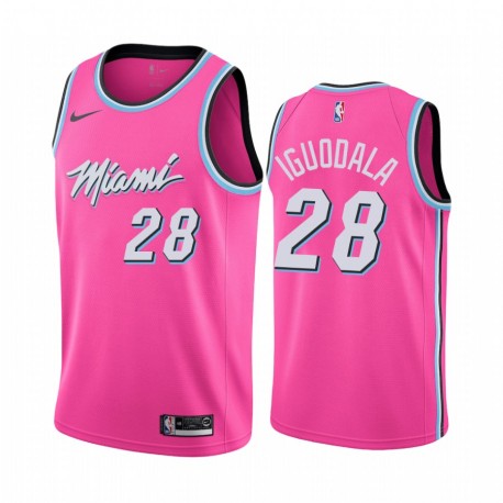 Andre Iguodala Miami Heat Pink ganado y 28 Camisetas
