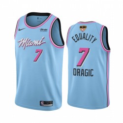 Miami Heat Goran Dragic 2020 Eastern Conference Champs Blue Camisetas Igualdad