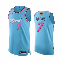Goran Dragic Miami Heat 2020 Eastern Conference Champions Blue Camisetas Auténtica Vice City