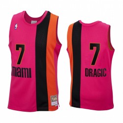 Goran Dragic Miami Heat Pink Camisetas 2020 Reload Classic