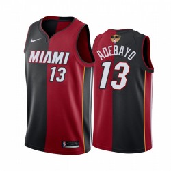 Miami Heat Bam ADEBAYO 2020 NBA FINALS FINALES CONDICADOS RED BLACK Camisetas Split Split Edición Especial