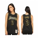 Hombres Anthony Davis Los Angeles Lakers 2021 Hardwood Classics Negro Camisetas Limited Asignación