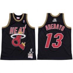 Miami Heat br Remix DJ Khaled Bam Adebayo Negro Camisetas Limited Edition