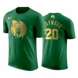 Gordon Hayward Boston Celtics camiseta verde Golden Limited 2020 Día de San Patricio