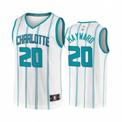 Charlotte Hornets y 20 Gordon Hayward Camisetas 2020-21 Asociación de réplica Blanco 2020 Comercio