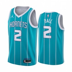 Lamelo Ball 2020 NBA Draft Charlotte Hornets Teal Icono Camisetas