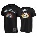 Charlotte Hornets Br Remix Dreamville Lamelo Ball Negro Camiseta 2020 Borrador