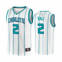 Lamelo Ball Charlotte Hornets Blanco Association 2020 NBA Draft 2020-21 Camisetas