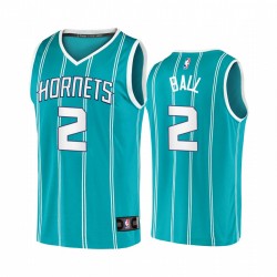 Lamelo Ball Charlotte Hornets Teal Replica Men 2020-21 Camisetas 2020 NBA Draft