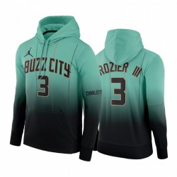 Terry Rozier III Charlotte Hornets 2020-21 Buzz City Hoodie Treal Pullover