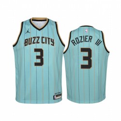Terry Rozier III Charlotte Hornets 2020-21 Buzz City Juvenil Camisetas - Mint Green