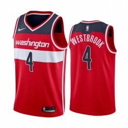 Russell Westbrook Washington Wizards 2020-21 icono rojo Camisetas 2020
