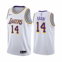 Marc Gasol Los Angeles Lakers 2020-21 Blanco Association Camisetas 2020 Trade