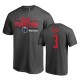 Bradley Beal y 3 Wizards Heather Grey Noches Ene-Be-Be-Se-Be T-shirt Wordmark