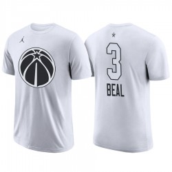 2018 Magos All-Star Male Bradley Beal & 3 Blanco T-Shirts