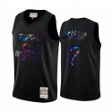 Toronto Raptors Kyle Lowry y 7 Camisetas Iridiscente HWC Limited Negro Holográfico