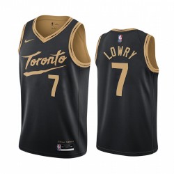 Kyle Lowry Toronto Raptors Black City Edition 2020-21 Camisetas